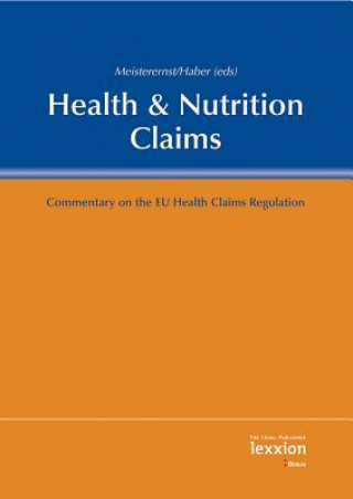 Könyv Health & Nutrition Claims Andreas Meisterernst