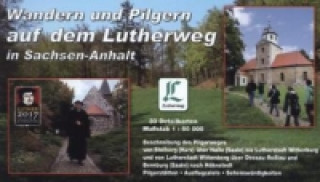 Carte Wandern und Pilgern auf dem Lutherweg in Sachsen-Anhalt 