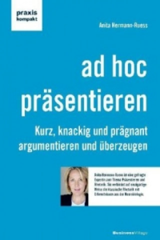 Buch ad hoc präsentieren Anita Hermann-Ruess