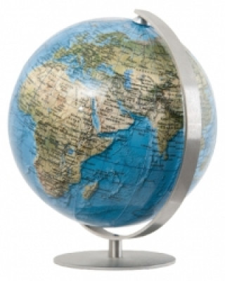 Nyomtatványok DUORAMA Mini Globus, Fuß u. Meridian Edelstahl 