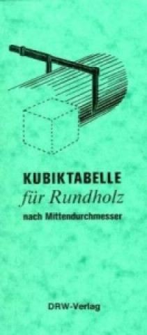 Carte Kubiktabelle für Rundholz nach Mittendurchmesser 