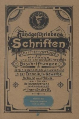 Βιβλίο Handgeschriebene Schriften Franz Endreß