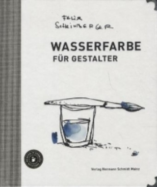 Book Wasserfarbe für Gestalter Felix Scheinberger