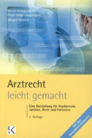 Kniha Arztrecht - leicht gemacht Margrit Weirich