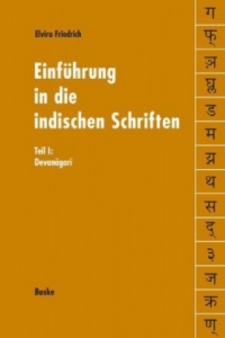 Könyv Einfuhrung in die indischen Schriften Elvira Friedrich