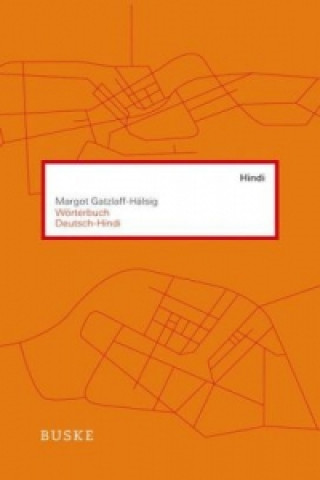 Kniha Wörterbuch Deutsch-Hindi Margot Gatzlaff-Hälsig