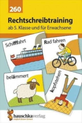 Carte Rechtschreibtraining ab 5. Klasse und für Erwachsene, A5-Heft Gerhard Widmann