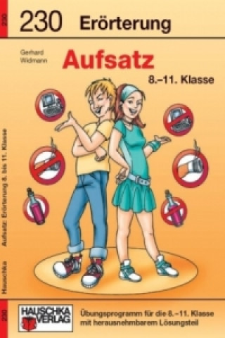 Kniha Erörterung. Aufsatz 8.-11. Klasse, A5-Heft Gerhard Widmann