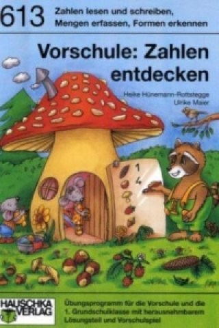 Buch Vorschule Übungsheft ab 5 Jahre für Junge und Mädchen - Zahlen entdecken. A5-Heft Heike Hünemann-Rottstegge