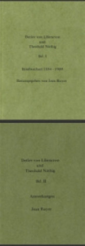 Carte Detlev von Liliencron und Theobald Nöthig, 2 Teile Jean Royer