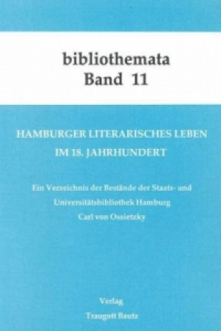 Книга Hamburger literarisches Leben im 18. Jahrhundert Hermann Kühn