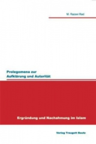 Βιβλίο Prolegomena zur Aufklärung und Autorität M Razavi Rad