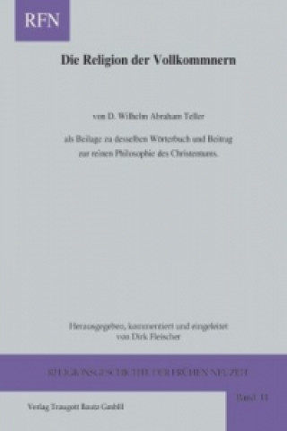 Livre D. Wilhelm Abraham Teller Dirk Fleischer