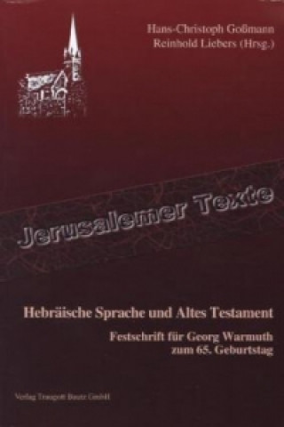 Carte Hebräische Sprache und Altes Testament Hans Ch Goßmann