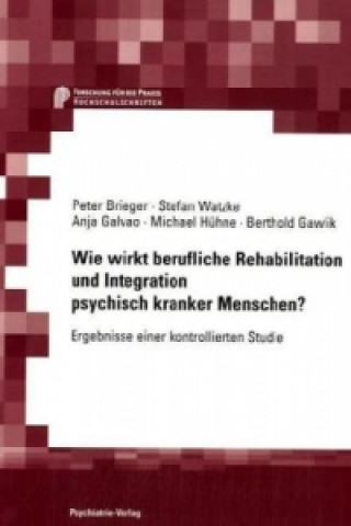 Könyv Wie wirkt berufliche Rehabilitation und Integration psychisch kranker Menschen? Anja Galvao