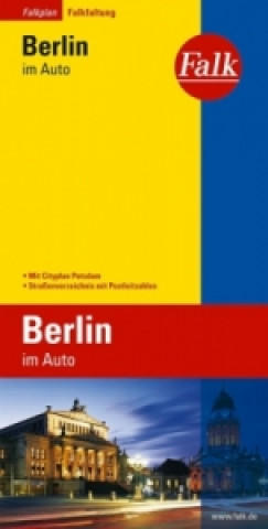Nyomtatványok Falk Plan Berlin im Auto 