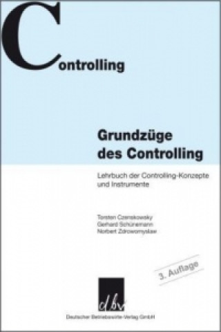 Kniha Grundzüge des Controlling Torsten Czenskowsky