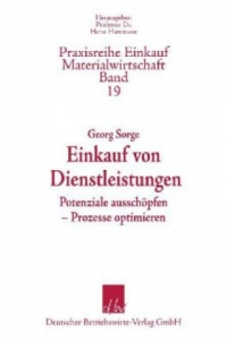 Kniha Einkauf von Dienstleistungen Georg Sorge