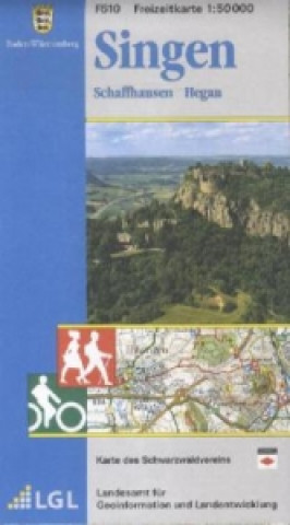 Materiale tipărite Topographische Freizeitkarte Baden-Württemberg Singen 