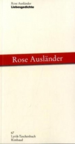 Kniha Liebesgedichte Rose Ausländer