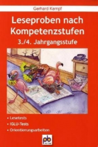 Kniha Leseproben nach Kompetenzstufen, 3./4. Jahrgangsstufe Gerhard Kempf