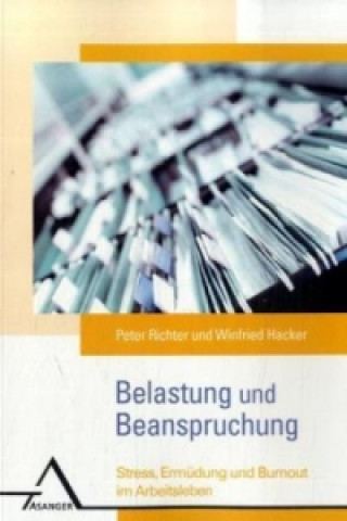 Książka Belastung und Beanspruchung Peter Richter