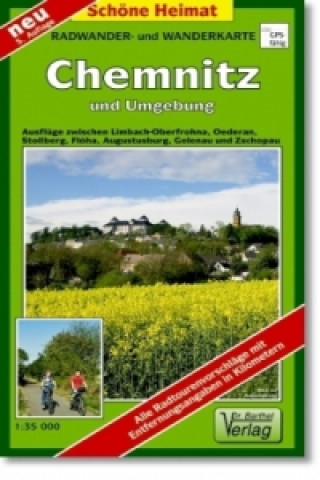 Materiale tipărite Doktor Barthel Karte Chemnitz und Umgebung 