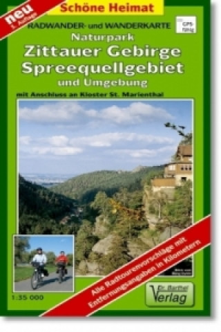 Materiale tipărite Doktor Barthel Karte Naturpark Zittauer Gebirge, Spreequellgebiet und Umgebung 