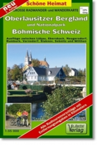 Materiale tipărite Doktor Barthel Karte Große Radwander- und Wanderkarte Oberlausitzer Bergland und Nationalpark Böhmische Schweiz 