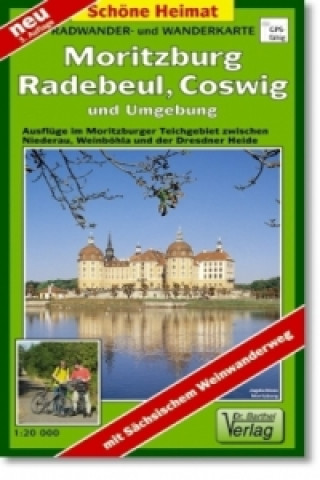 Nyomtatványok Doktor Barthel Karte Moritzburg, Radebeul, Coswig und Umgebung 