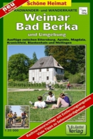 Materiale tipărite Doktor Barthel Karte Weimar, Bad Berka und Umgebung 