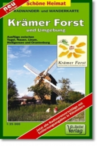 Nyomtatványok Doktor Barthel Karte Krämer Forst und Umgebung 