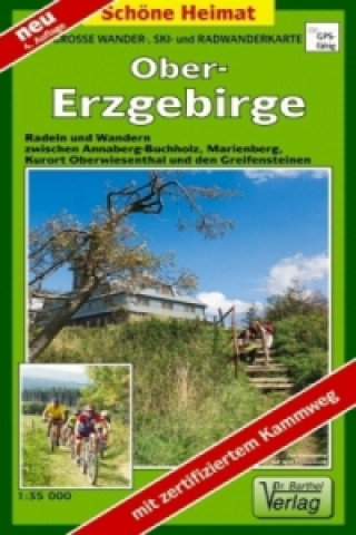Nyomtatványok Doktor Barthel Karte Ober-Erzgebirge 