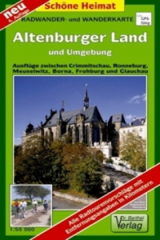 Materiale tipărite Doktor Barthel Karte Altenburger Land und Umgebung 