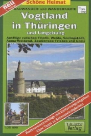 Materiale tipărite Doktor Barthel Karte Vogtland in Thüringen und Umgebung 