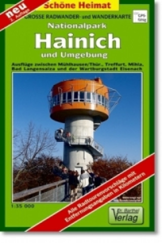 Materiale tipărite Doktor Barthel Karte Nationalpark Hainich und Umgebung 