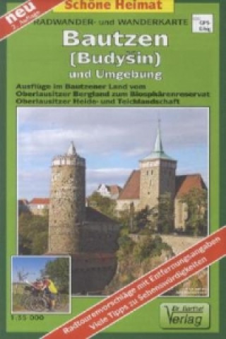 Materiale tipărite Doktor Barthel Karte Bautzen (Budysin) und Umgebung 