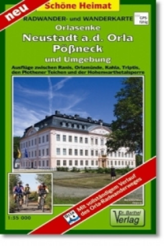 Nyomtatványok Doktor Barthel Karte Orlasenke, Neustadt a. d. Orla, Pößneck und Umgebung 