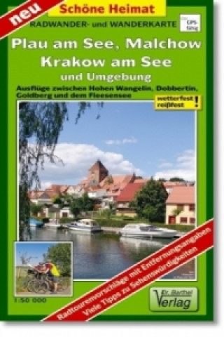 Tiskovina Doktor Barthel Karte Plau am See, Malchow, Krakow am See und Umgebung 