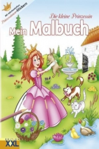 Книга Die kleine Prinzessin, Mein Malbuch 