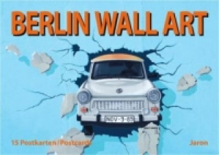 Carte Berlin Wall Art, 15 Postkarten 