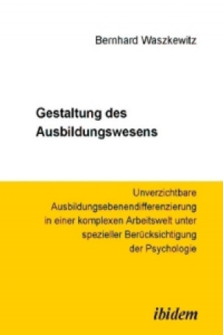 Libro Gestaltung des Ausbildungswesens Bernhard Waszkewitz