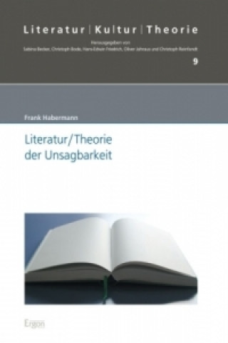 Kniha Literatur/Theorie der Unsagbarkeit Frank Habermann