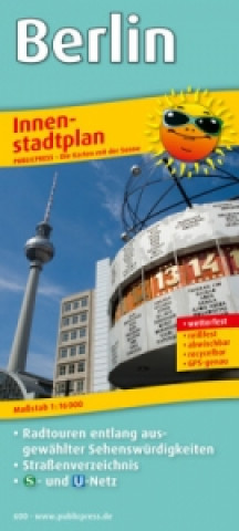 Tiskanica PublicPress Innenstadtplan Berlin 