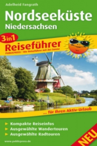 Könyv 3in1-Reiseführer Nordseeküste, Niedersachsen Adelheid Fangrath