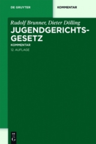 Kniha Jugendgerichtsgesetz Rudolf Brunner