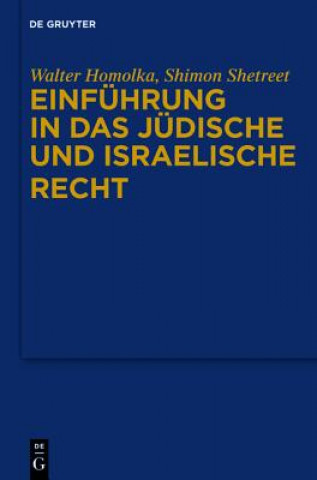 Książka Jewish and Israeli Law - An Introduction Walter Homolka