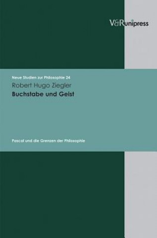 Kniha Buchstabe und Geist Robert H. Ziegler