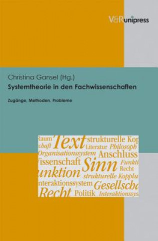 Carte Systemtheorie in den Fachwissenschaften Christina Gansel