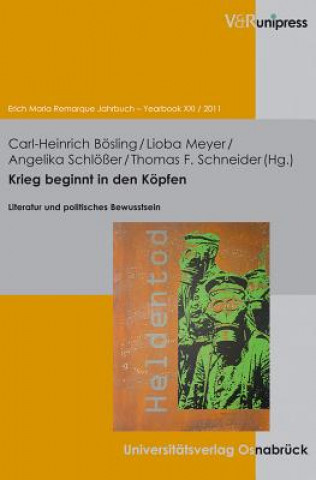 Книга Krieg beginnt in den Köpfen Carl H. Bösling